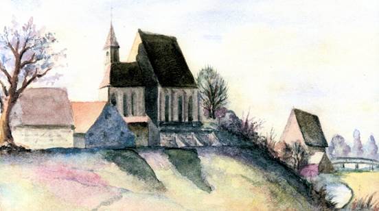 AQUARELL VON GUSTAV SPECKHART AQUARELL VON GUSTAV SPECKHART
