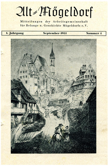 Das alte Mögeldorf, Stich von Autenrieth