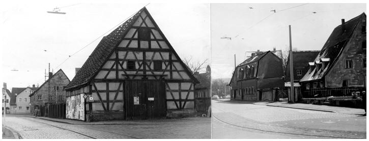 Eichelbauernhof 1965, Schmausenbuckstraße - Bauernhof Friedrich, 1969 - Schmausenbuckstraße
