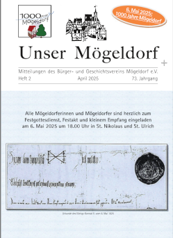 Unser Mögeldorf, Ausgabe 2/2025, Titelseite