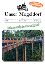 Bord met brug en natuur