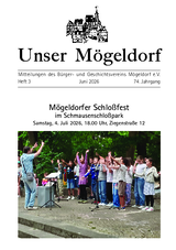 Unser Mögeldorf, Ausgabe 2/2025, Titelseite